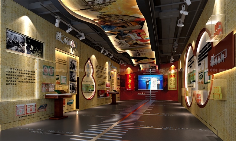 在企業(yè)展館裝修中，如何合理安排展示品的順序和布局？